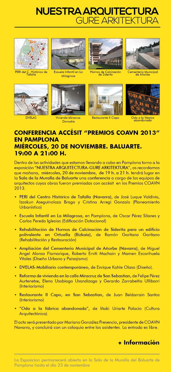 Premios COAVN - EHAEO Sariak