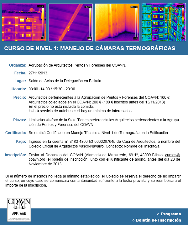 Curso Manejo Camaras Termográficas